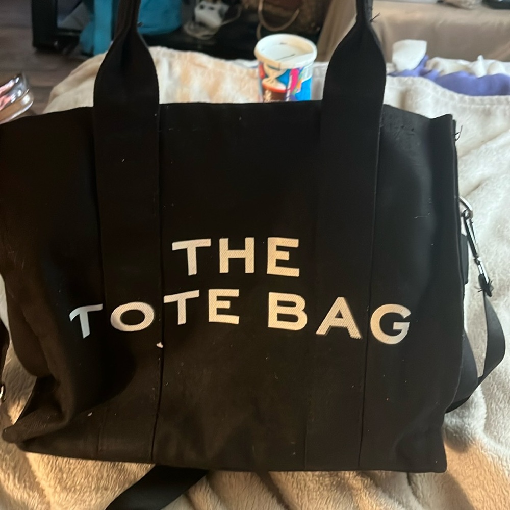 Black Tote bag crossbody or hold